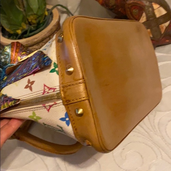 COPY - Louis Vuitton multicolor Murakami Satchel Alma - Picture 6 of 16